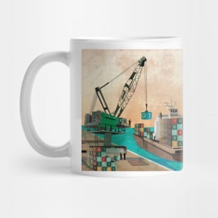 Software export, illustration (F019/5757) Mug